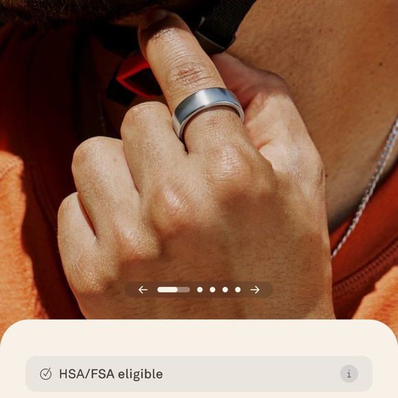 Oura Silver Ring